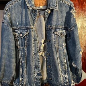 American Eagle Outfitters Blue Denim Jacket